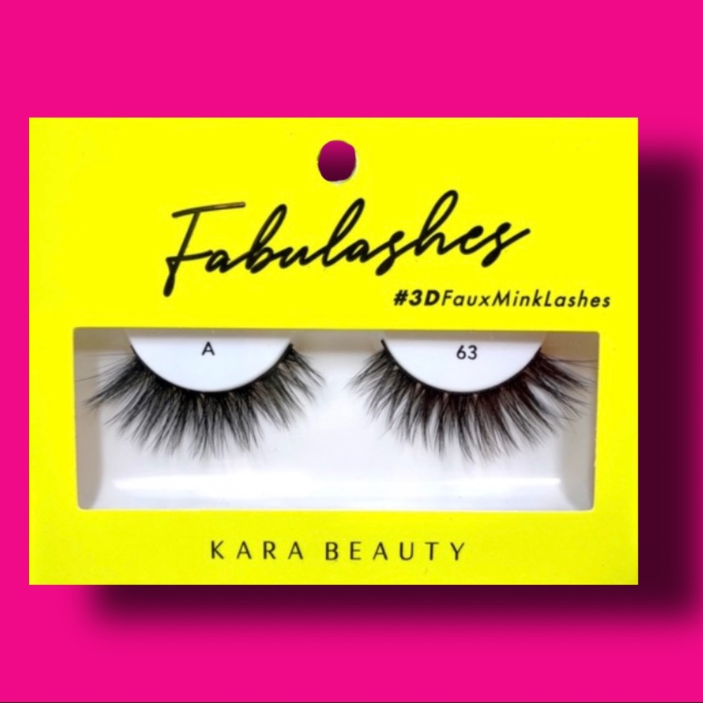 3D Faux Mink Eyelashes (A 63)